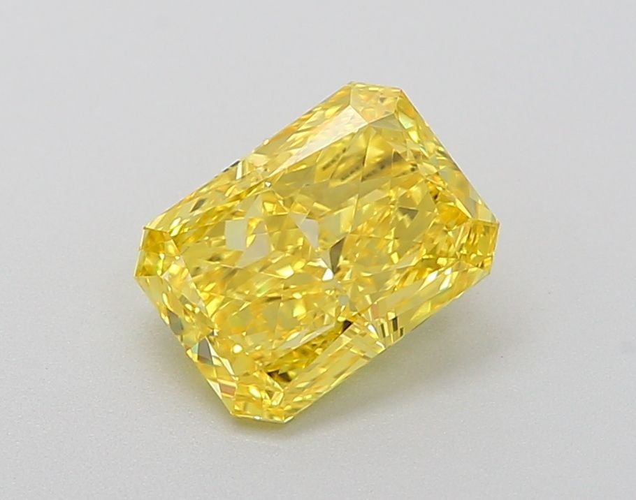 Loose Diamond - RADIANT 1.39ct Fancy Vivid Yellow VVS1
