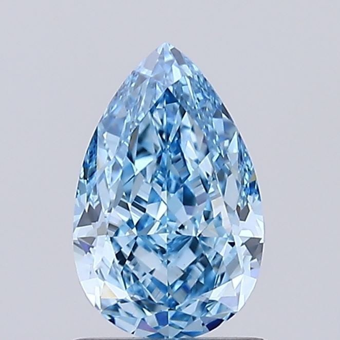Loose Diamond - PEAR 1.22ct Fancy Vivid Blue VVS2