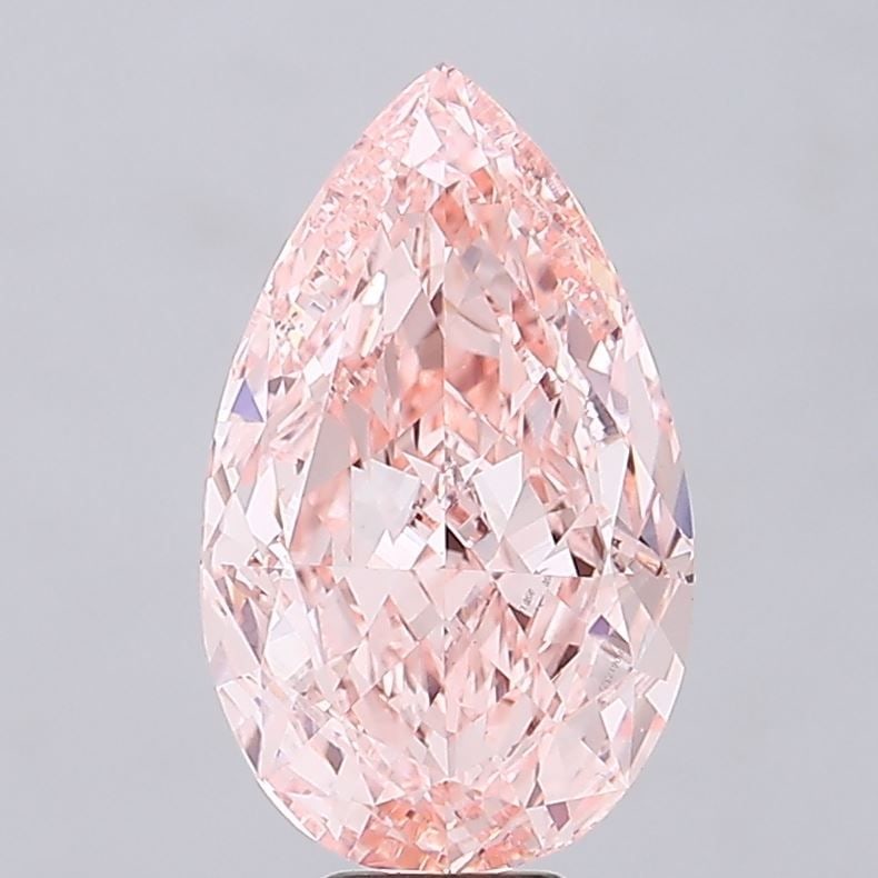 Loose Diamond - PEAR 11.2ct Fancy Vivid Pink VVS2