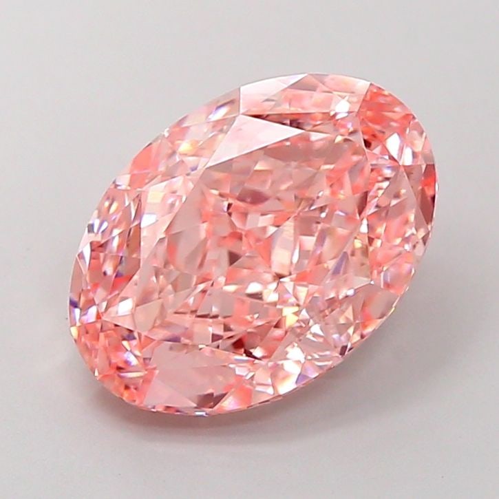 Loose Diamond - OVAL 4.51ct Fancy Vivid Pink VS1