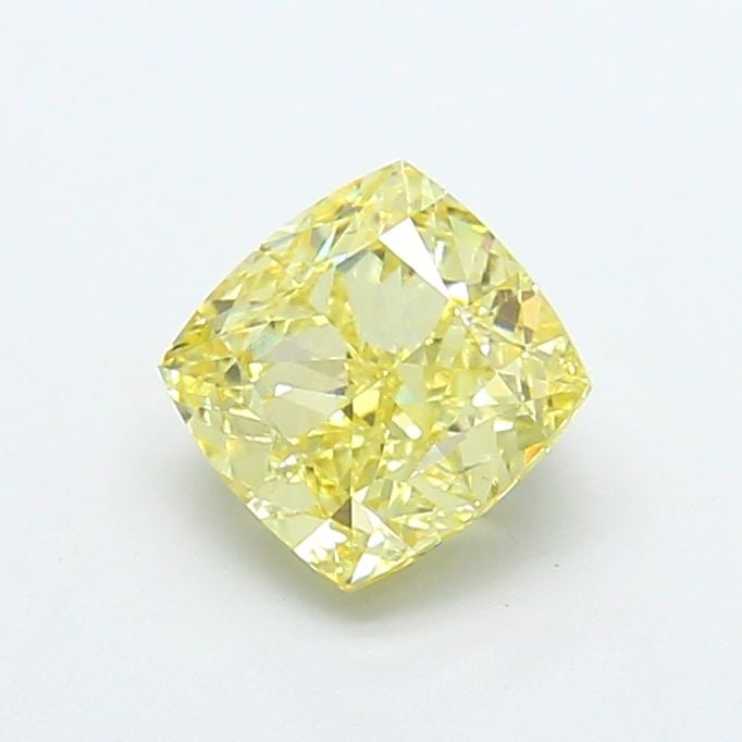 Loose Diamond - CUSHION MODIFIED 1.54ct Fancy Yellow VS1