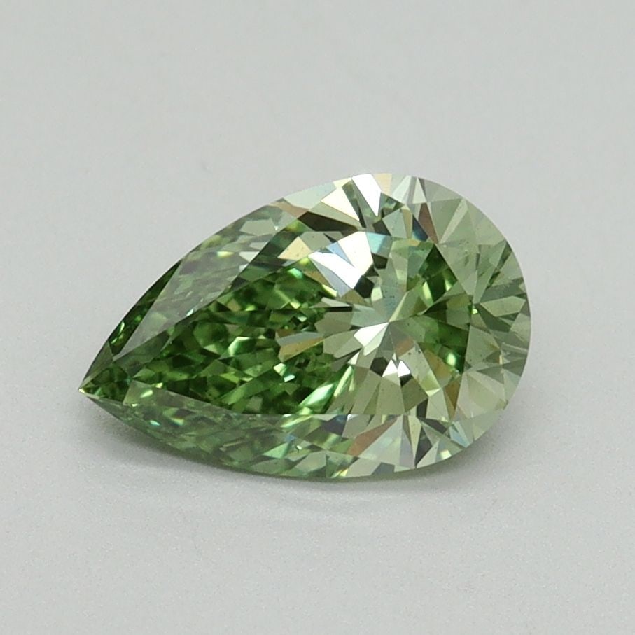 Loose Diamond - PEAR 1.04ct Fancy Vivid Green VS2