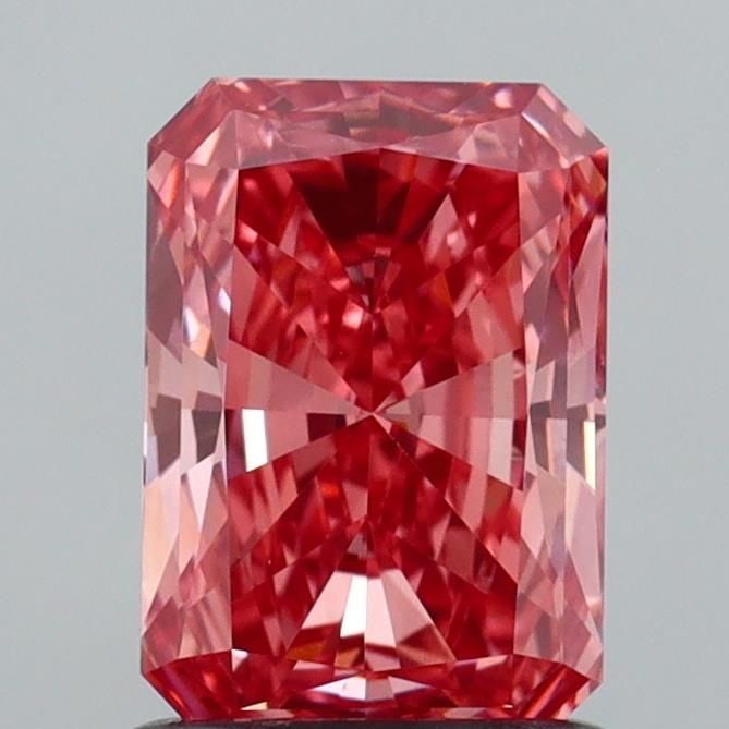 Loose Diamond - RADIANT 1.14ct Fancy Vivid Pink VVS2