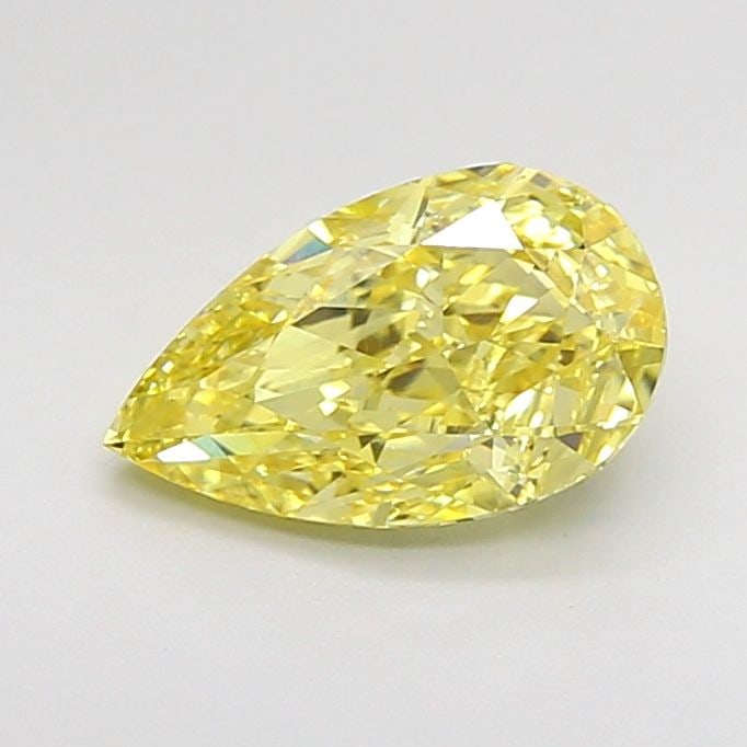 Loose Diamond - PEAR 1.51ct Fancy Intense Yellow VVS2