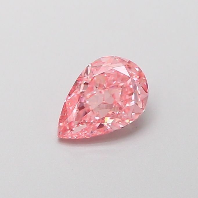 Loose Diamond - PEAR 0.52ct Fancy Vivid Pink VVS2