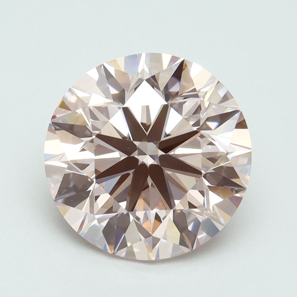 Loose Diamond - ROUND 3.7ct Fancy Intense Pink VS1