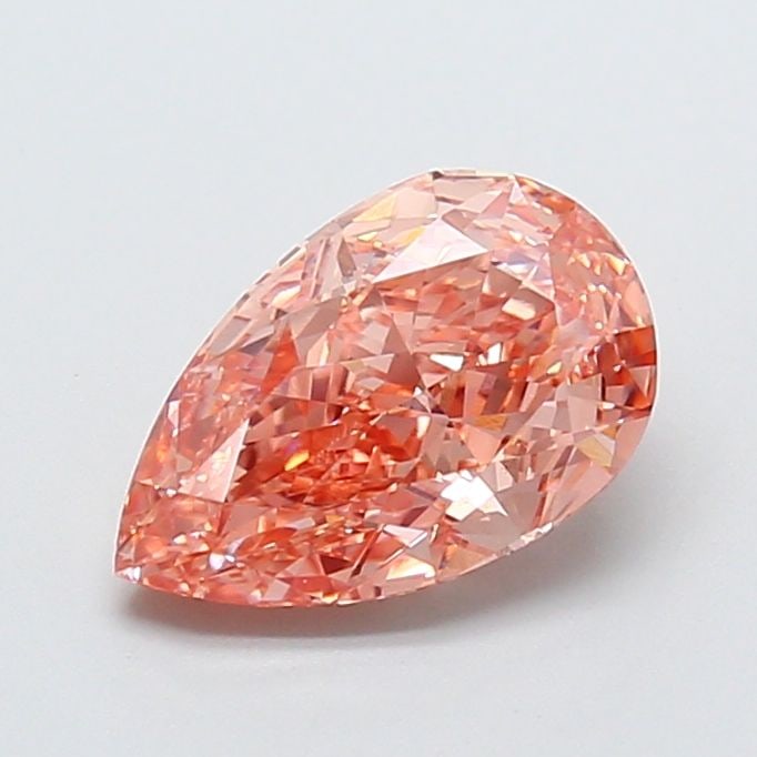 Loose Diamond - PEAR 2.5ct Fancy Intense Pink VS1
