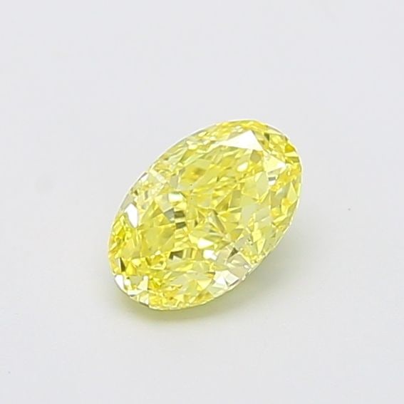 Loose Diamond - OVAL 0.75ct Fancy Vivid Yellow VS1