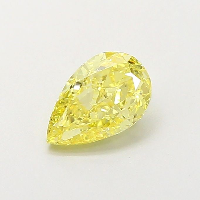Loose Diamond - PEAR 0.83ct Fancy Intense Yellow VS2