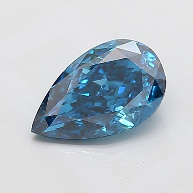 Loose Diamond - PEAR 1.52ct Fancy Vivid Blue VS1