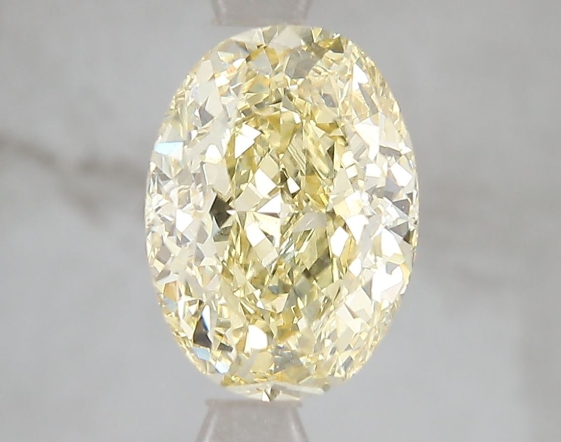 Loose Diamond - OVAL 3.01ct Fancy Intense Yellow VS1