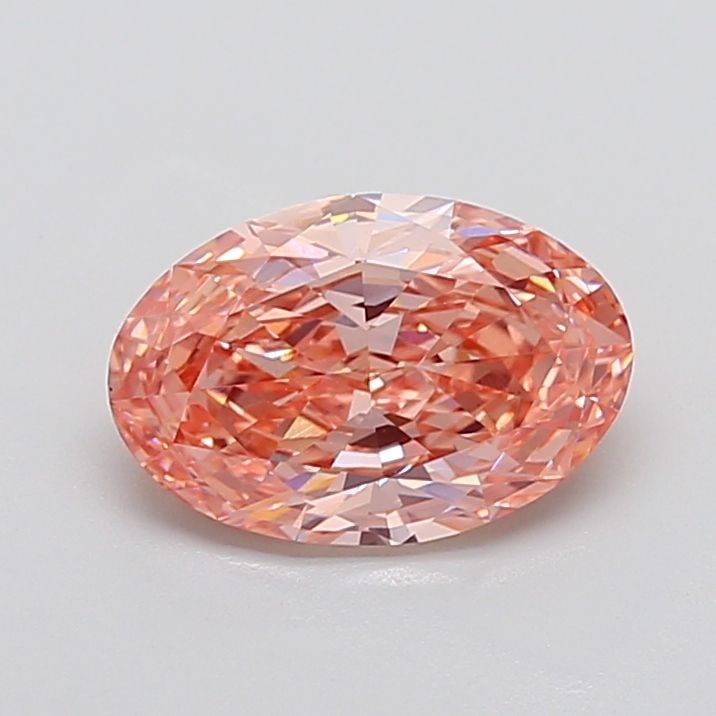 Loose Diamond - OVAL 2.86ct Fancy Vivid Pink VS1