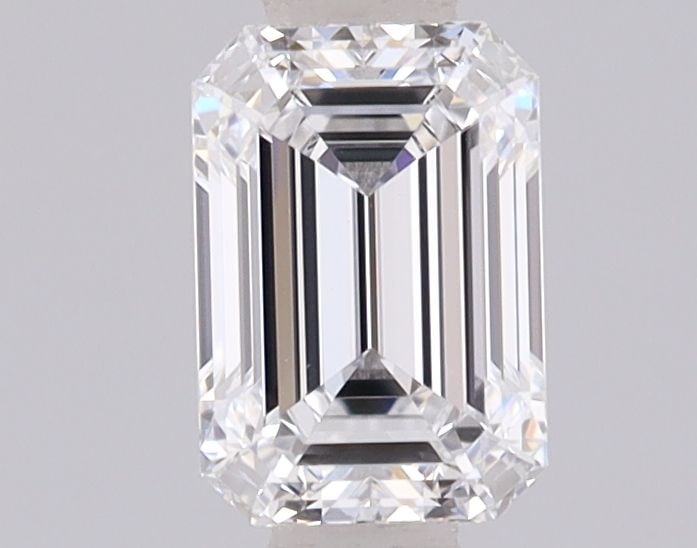 Loose Diamond - EMERALD 0.74ct D VS1: Loose Diamond - EMERALD 0.74ct D VS1 Source: This is a real non-mined Diamond that has been grown in a lab Shape: EMERALD Carats: 0.74 Color: D Clarity: VS1 Certification: IGI Video: