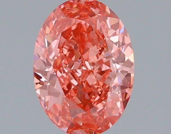 Loose Diamond - OVAL 1.55ct Fancy Vivid Pink VS2