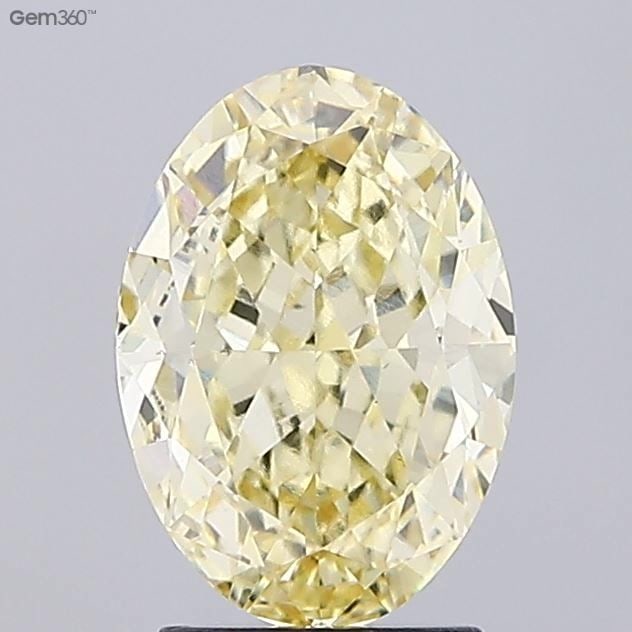 Loose Diamond - OVAL 2.64ct Fancy Intense Yellow VS1