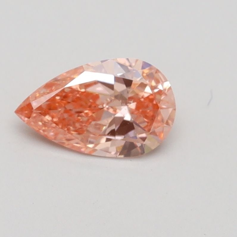 Loose Diamond - PEAR 0.5ct Fancy Intense Pink SI1