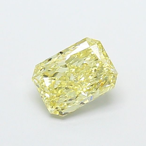 Loose Diamond - RADIANT 1.02ct Fancy Intense Yellow VS1: Loose Diamond - RADIANT 1.02ct Fancy Intense Yellow VS1 Source: This is a real non-mined Diamond that has been grown in a lab Shape: RADIANT Carats: 1.02 Color: Fancy Intense Yellow Certification: IGI