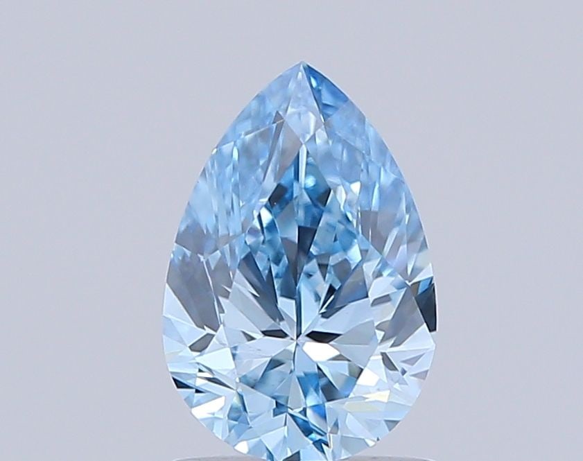 Loose Diamond - PEAR 1.03ct Fancy Vivid Blue VS1