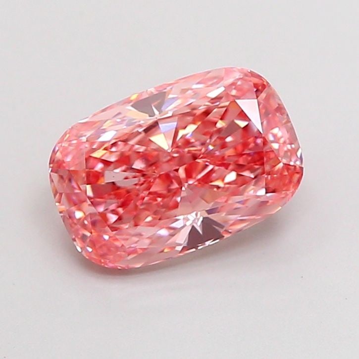 Loose Diamond - CUSHION MODIFIED 2.0ct Fancy Vivid Pink VS1: Loose Diamond - CUSHION MODIFIED 2.0ct Fancy Vivid Pink VS1 Source: This is a real non-mined Diamond that has been grown in a lab Shape: CUSHION MODIFIED Carats: 2.0 Color: Fancy Vivid Pink Certificat