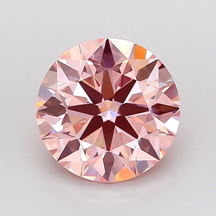 Ideal Loose Diamond - ROUND 3.0ct Fancy Intense Pink VS1