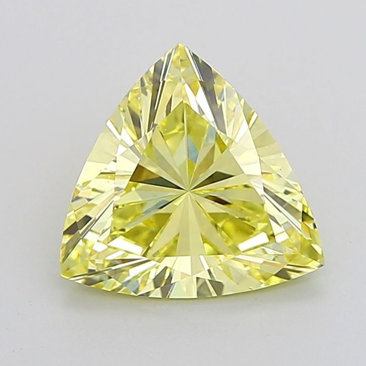 Loose Diamond - TRIANGULAR 3.08ct Fancy Yellow VS1