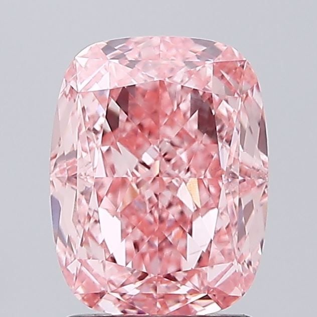 Loose Diamond - CUSHION MODIFIED 2.01ct Fancy Vivid Pink VS2