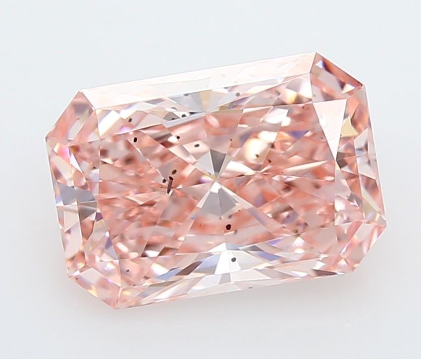 Loose Diamond - RADIANT 1.25ct Fancy Vivid Pink VS2