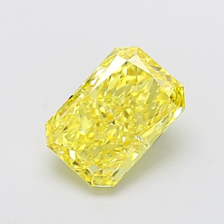 Loose Diamond - RADIANT 2.54ct Fancy Vivid Yellow VS1