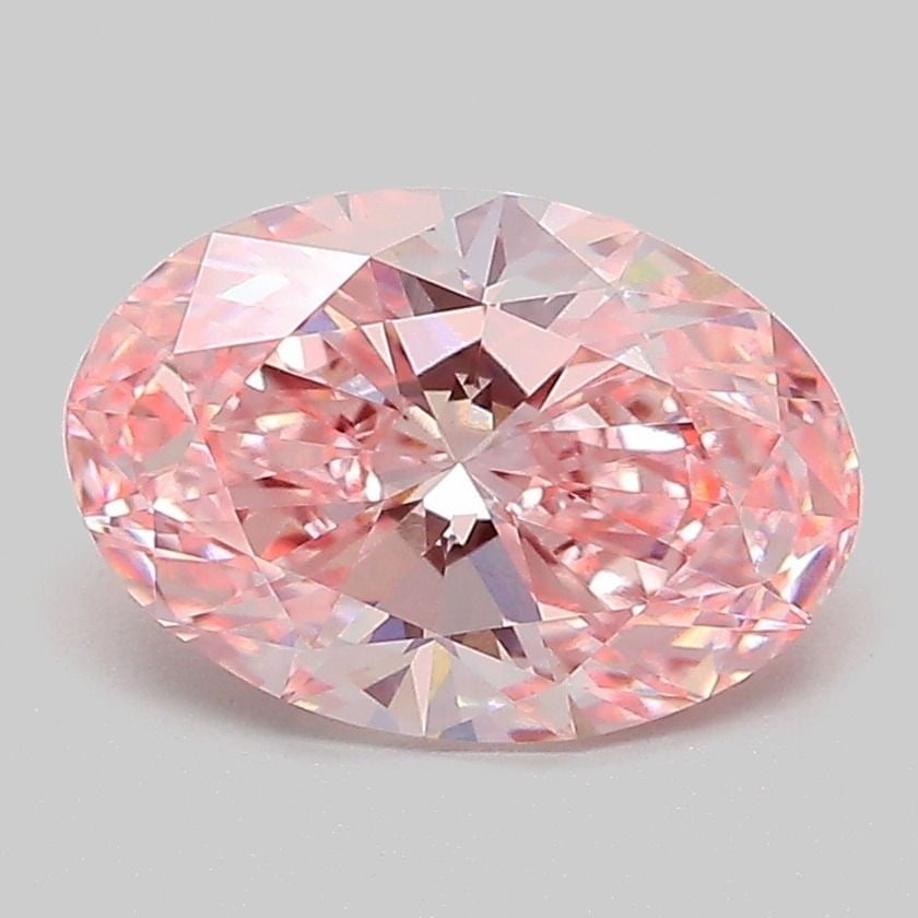 Loose Diamond - OVAL 2.06ct Fancy Vivid Pink VVS2