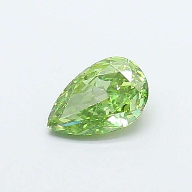 Loose Diamond - PEAR 0.81ct Fancy Vivid Green VS1