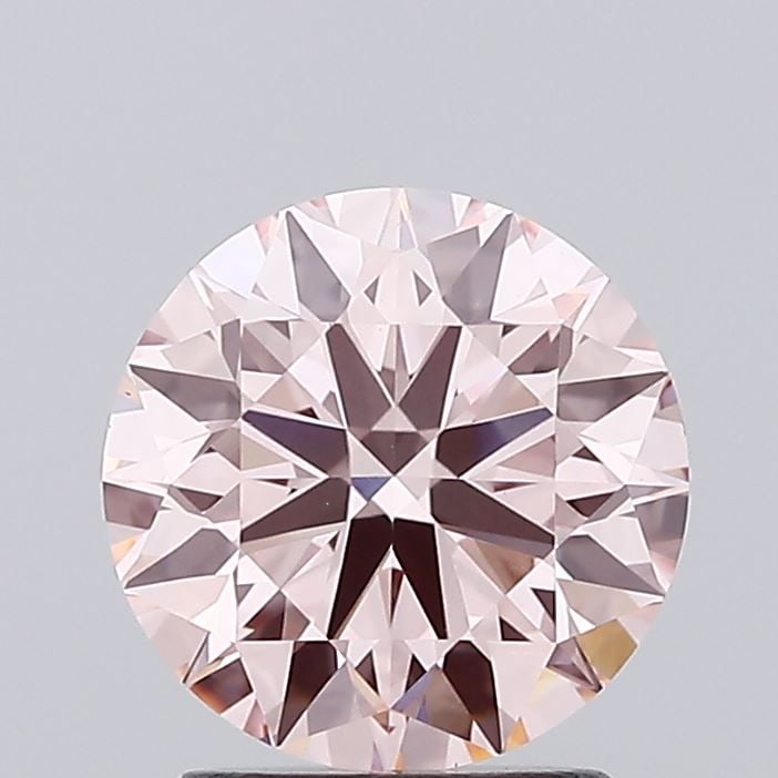 Ideal Loose Diamond - ROUND 2.06ct Fancy Intense Pink VS1