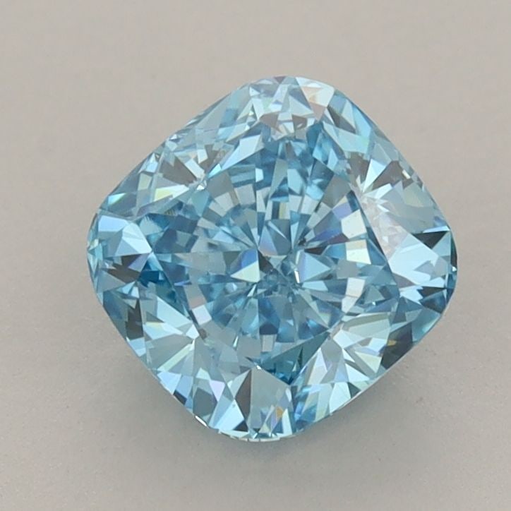 Loose Diamond - CUSHION MODIFIED 1.56ct Fancy Vivid Blue VVS2