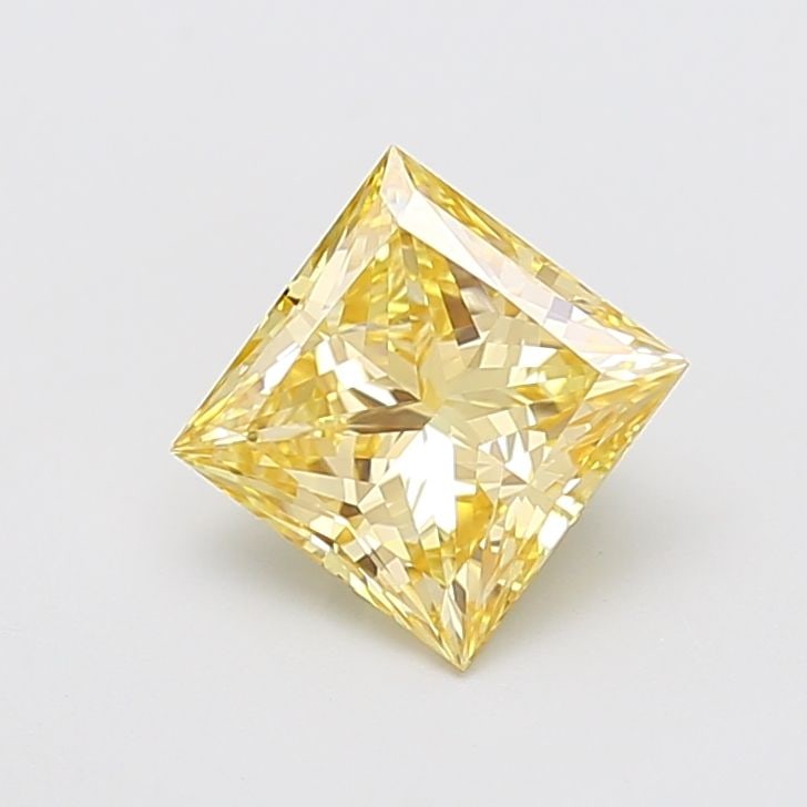 Loose Diamond - PRINCESS 2.03ct Fancy Yellow VS1