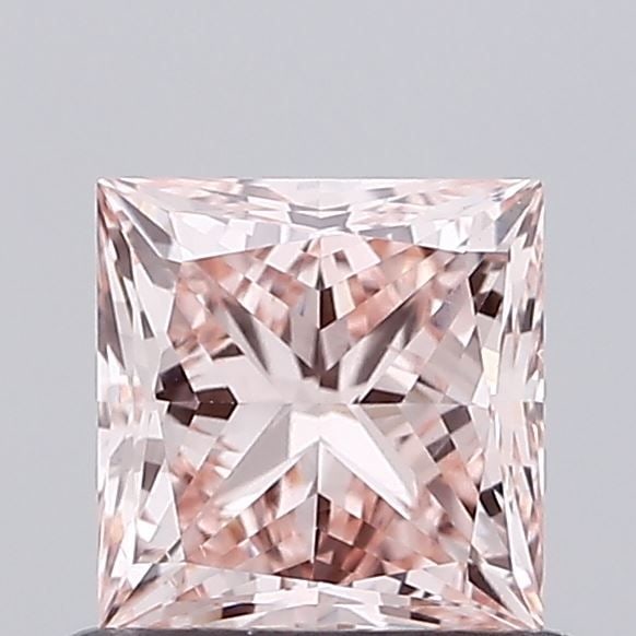 Loose Diamond - PRINCESS 0.72ct Fancy Intense Pink VS1