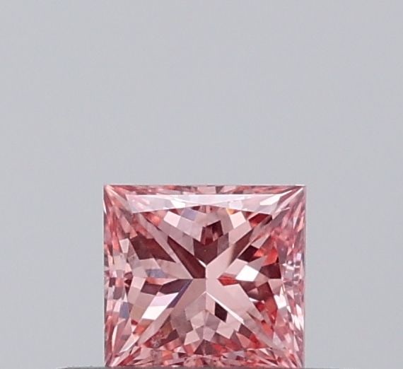 Loose Diamond - PRINCESS 0.28ct Fancy Vivid Pink SI1