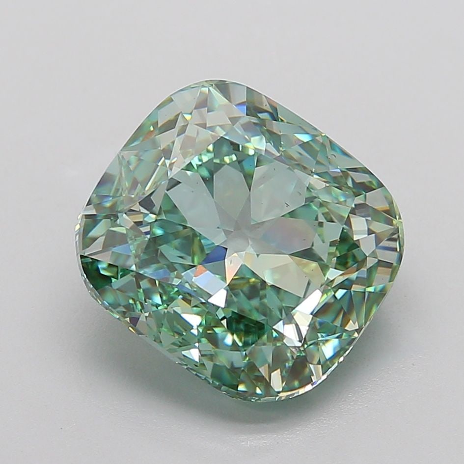 Loose Diamond - PEAR 10.12ct Fancy Vivid Green VS2