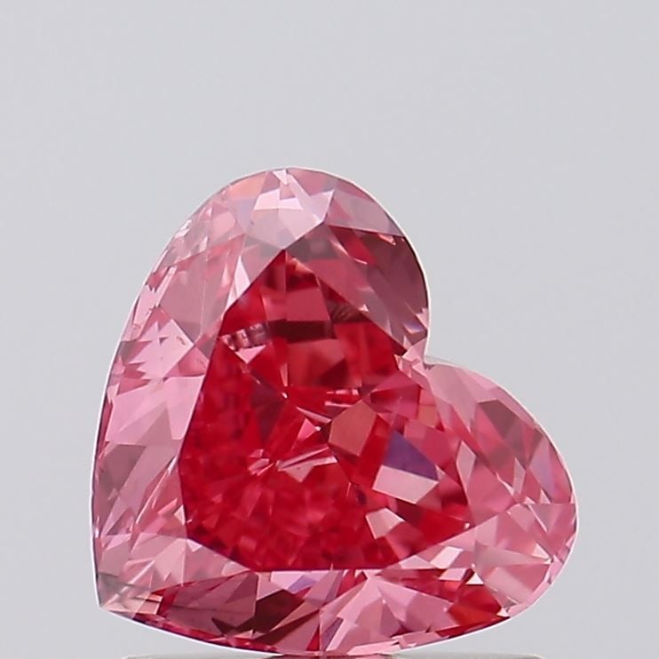 Loose Diamond - HEART 1.02ct Fancy Pink VS2: Loose Diamond - HEART 1.02ct Fancy Pink VS2 Source: This is a real non-mined Diamond that has been grown in a lab Shape: HEART Carats: 1.02 Color: Fancy Pink Certification: IGI Video: Video Link The