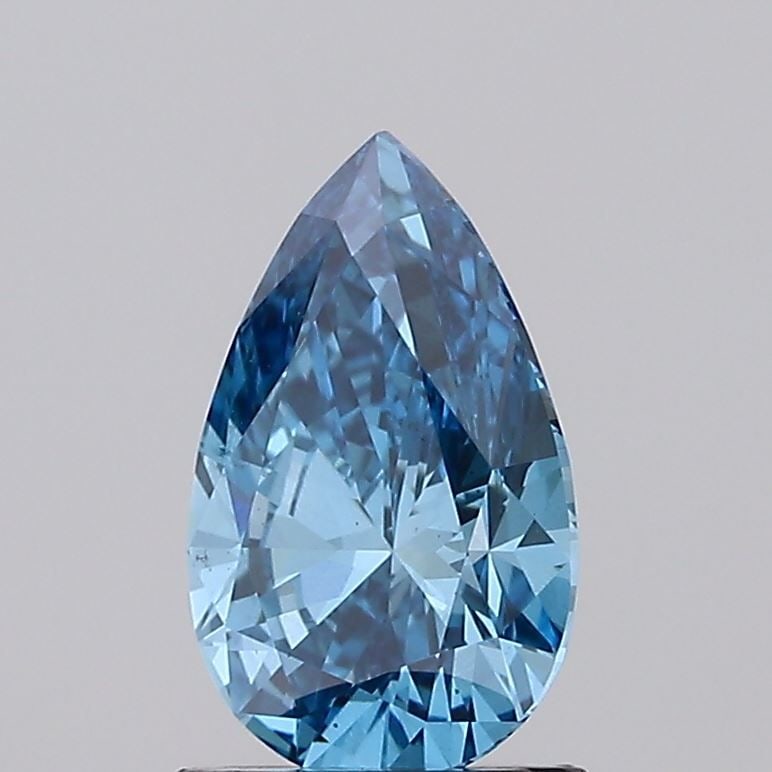 Loose Diamond - PEAR 1.14ct Fancy Vivid Blue VS2