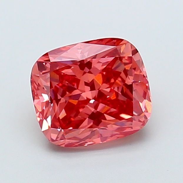 Loose Diamond - CUSHION MODIFIED 2.51ct Fancy Vivid Pink VS1