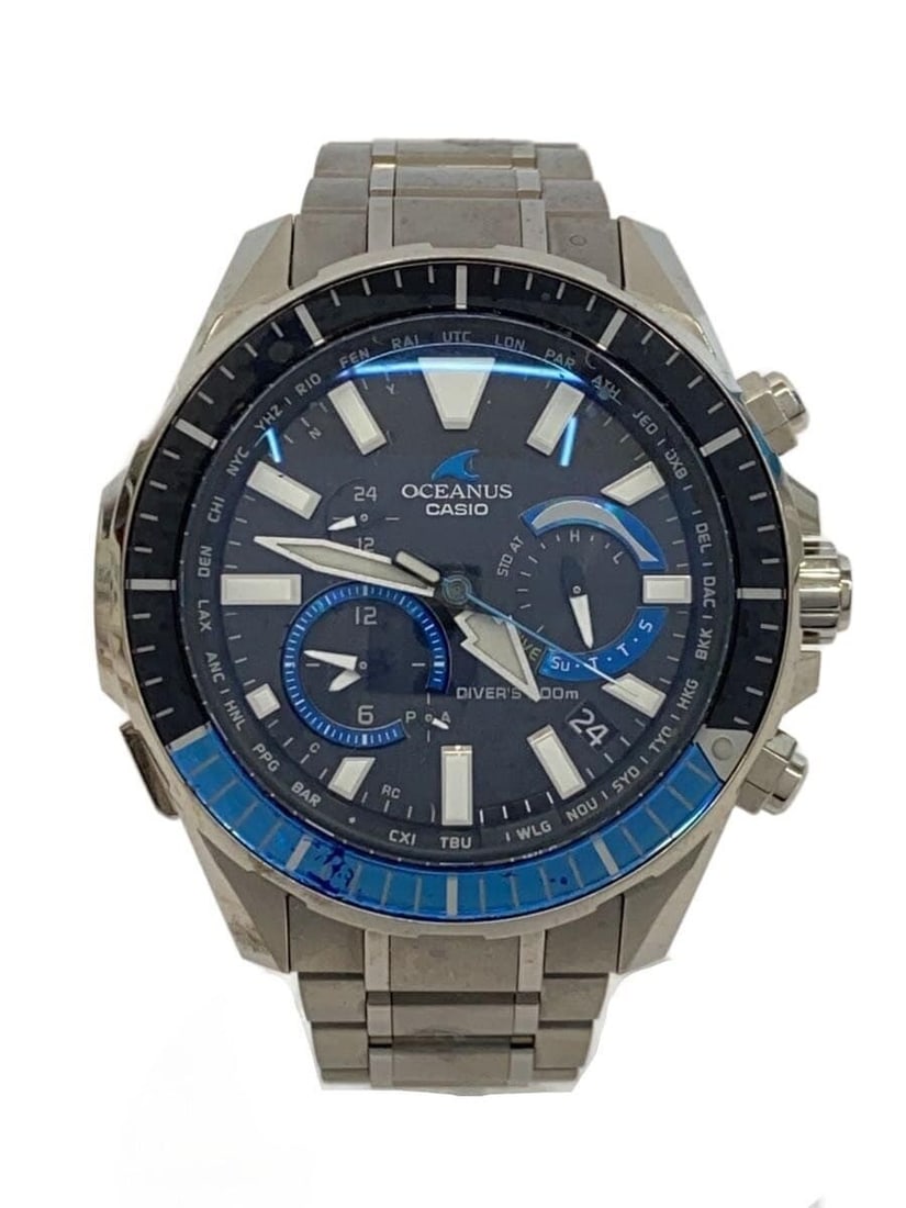 Casio Oceanus OCW-P2000-1AJF Black Men's Wristwatch