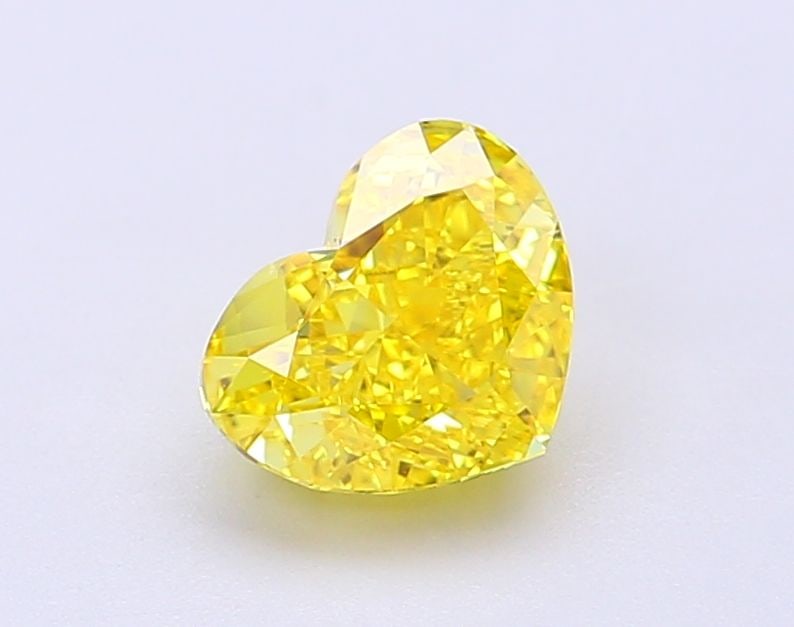 Loose Diamond - HEART 1.2ct Fancy Vivid Yellow VVS2