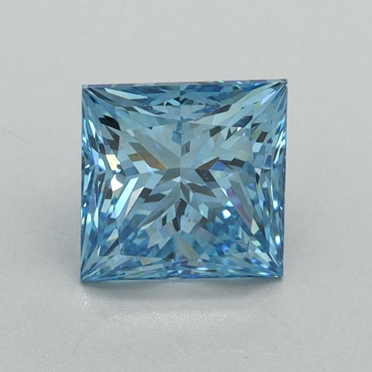 Loose Diamond - PRINCESS 1.19ct Fancy Vivid Blue VS1