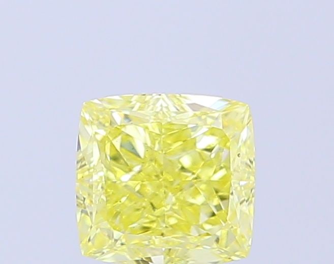 Loose Diamond - CUSHION MODIFIED 1.5ct Fancy Intense Yellow VS1: Loose Diamond - CUSHION MODIFIED 1.5ct Fancy Intense Yellow VS1 Source: This is a real non-mined Diamond that has been grown in a lab Shape: CUSHION MODIFIED Carats: 1.5 Color: Fancy Intense Yellow Ce