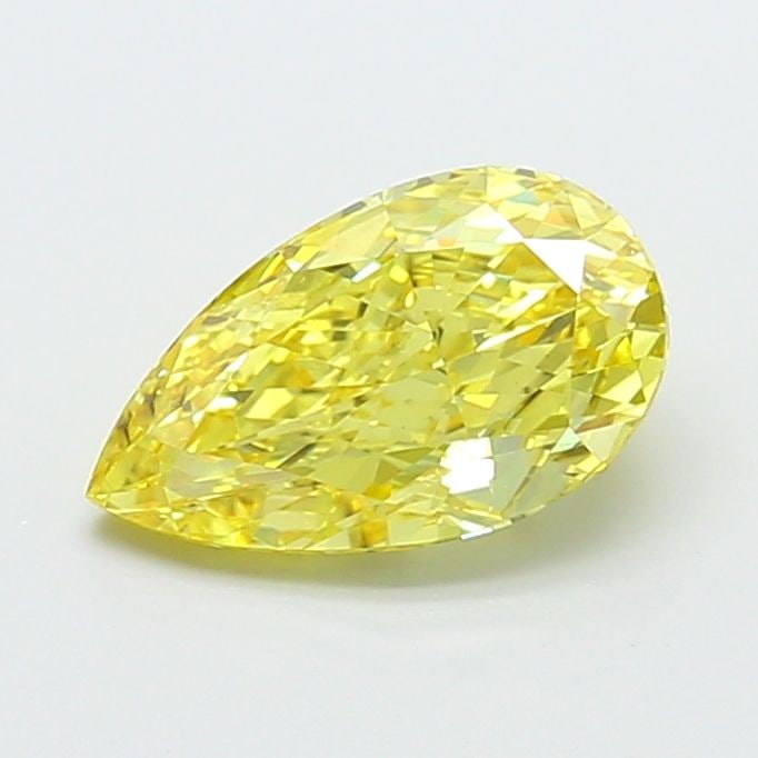 Loose Diamond - PEAR 2.05ct Fancy Intense Yellow VS1: Loose Diamond - PEAR 2.05ct Fancy Intense Yellow VS1 Source: This is a real non-mined Diamond that has been grown in a lab Shape: PEAR Carats: 2.05 Color: Fancy Intense Yellow Certification: IGI Video