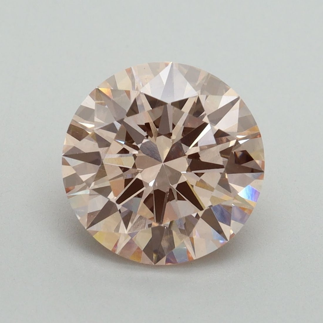 Loose Diamond - ROUND 3.01ct Fancy Intense Pink VS1