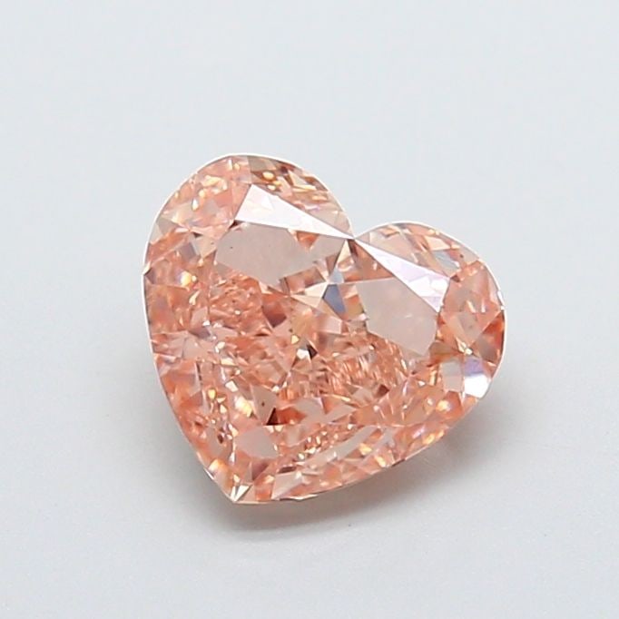 Loose Diamond - HEART 2.33ct Fancy Light Brown VS1