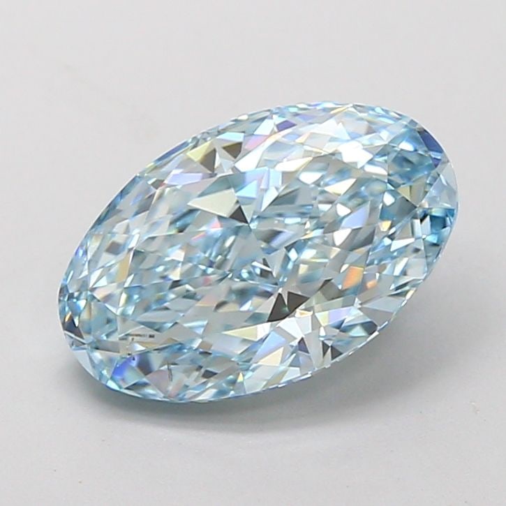 Loose Diamond - OVAL 3.52ct Fancy Intense Blue VVS2 (1 of 1)
