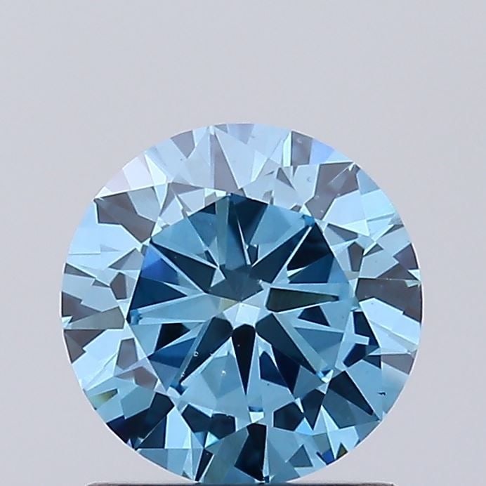 Loose Diamond - ROUND 1.0ct Fancy Vivid Blue VS2