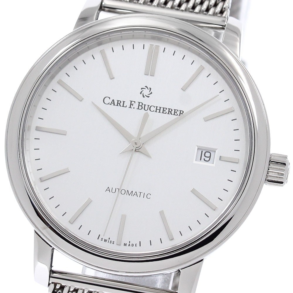 Mens Automatic Date Wristwatch Carl F Bucherer Adamavi 00.10314.08.13.21: Mens Automatic Date Wristwatch Carl F Bucherer Adamavi 00.10314.08.13.21 Pre-owned Carl F. Bucherer Adamavi Date automatic men's wristwatch. Made in Switzerland and designed for men, this wristwatch c