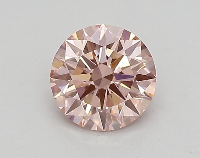 Loose Diamond - ROUND 0.57ct Fancy Intense Pink VS1